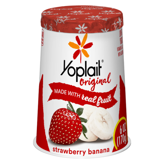 Picture of Yoplait Original Strawberry Banana Yogurt - 6oz