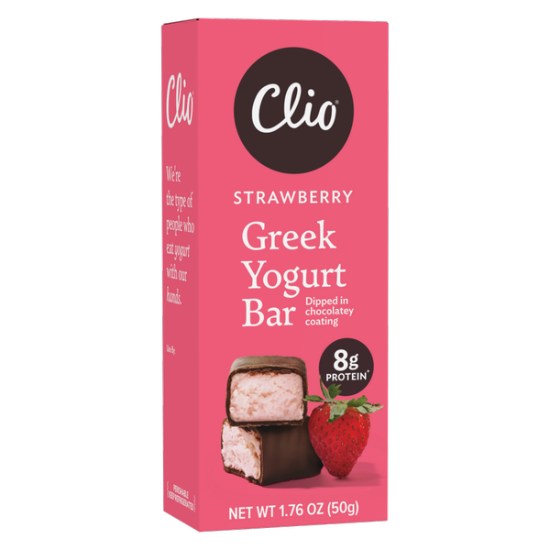 Picture of Clio Strawberry Greek Yogurt Bar - 1ct