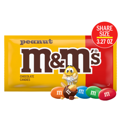 Picture of M&M's Peanut Milk Chocolate Candies 10.05oz