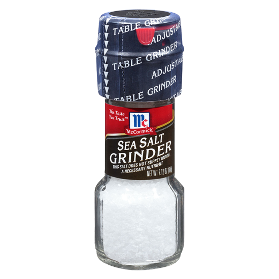 Picture of McCormick Sea Salt Grinder 2.12 oz