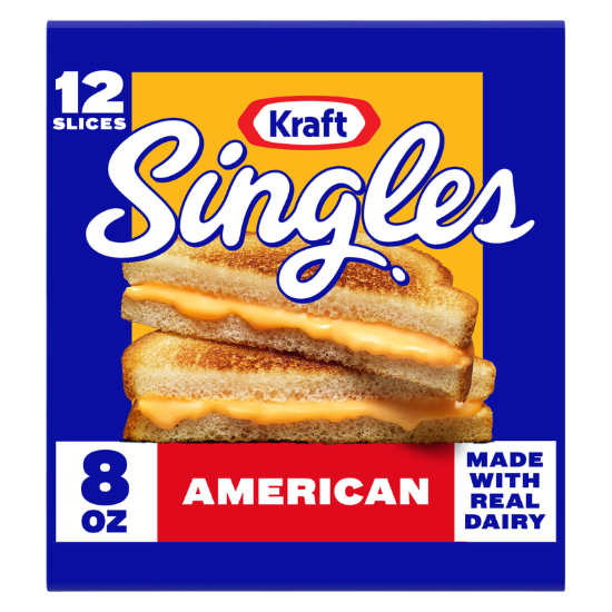 Picture of Kraft Singles American Cheese Slices - 12ct/8oz