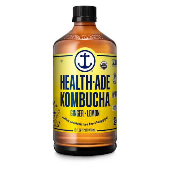 Picture of Health-Ade Ginger Lemon Kombucha 16oz Btl