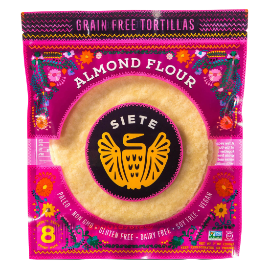 Picture of Siete Grain Free Almond Flour Frozen Tortillas - 8ct/7oz