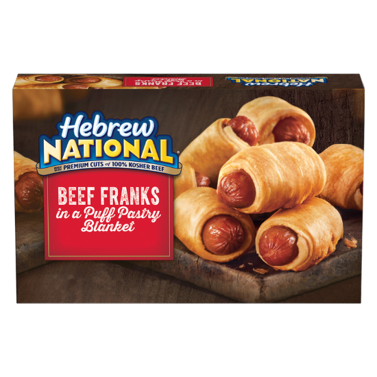 Picture of Hebrew National Frozen Beef Franks in a Blanket, 18.4oz