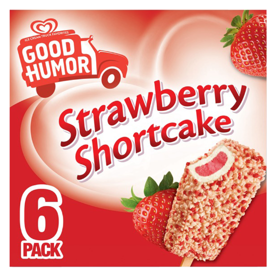 Picture of Good Humor Strawberry Shortcake Frozen Dessert Bars 6ct