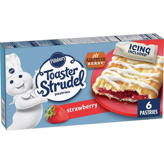 Picture of Pillsbury Frozen Strawberry Toaster Strudel, 6ct