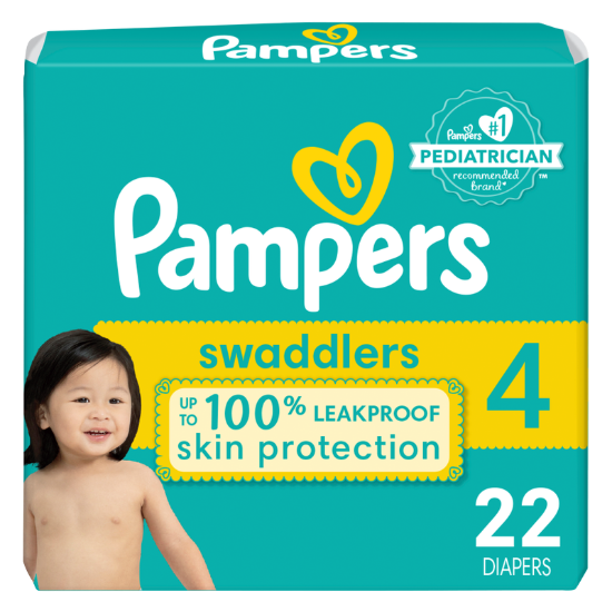Picture of Pampers 22ct Swaddlers, Size 4