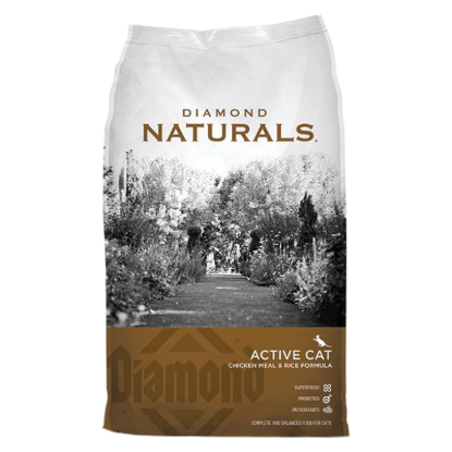 Picture of Diamond Naturals Active Dry Cat Food 6lb