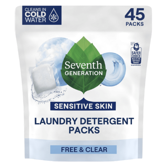 Picture of Seventh Generation Free & Clear Laundry Detergent Packs 45ct