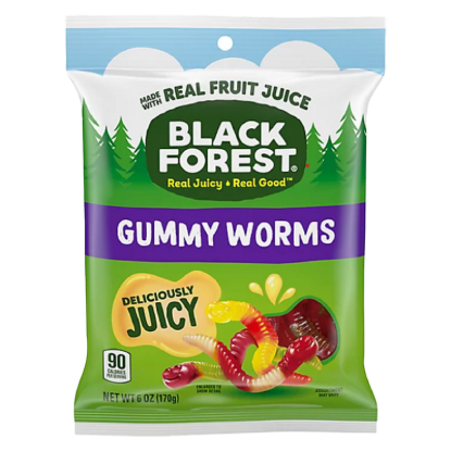 Picture of Black Forest Gummy Worms, 6oz