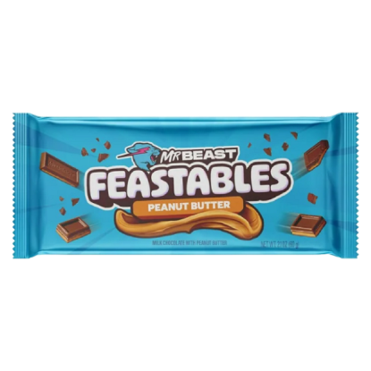 Picture of Feastables Peanut Butter Milk Chocolate Bar, 2.1 oz