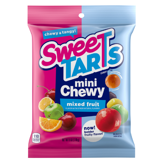 Picture of SweeTARTS Mini Chewy, Candy, Mixed Fruit, 6 oz