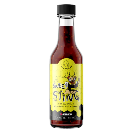 Picture of Hungryboy Sweet Sting Hot Sauce 5oz Bottle