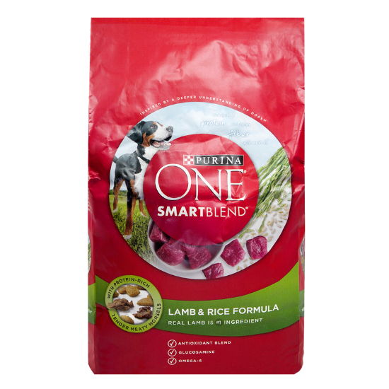 Picture of Purina One Lamb & Rice Formula Dog Food 4lb