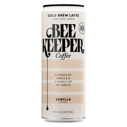 Picture of Beekeeper Coffee Vanilla Cold Brew 8oz Can