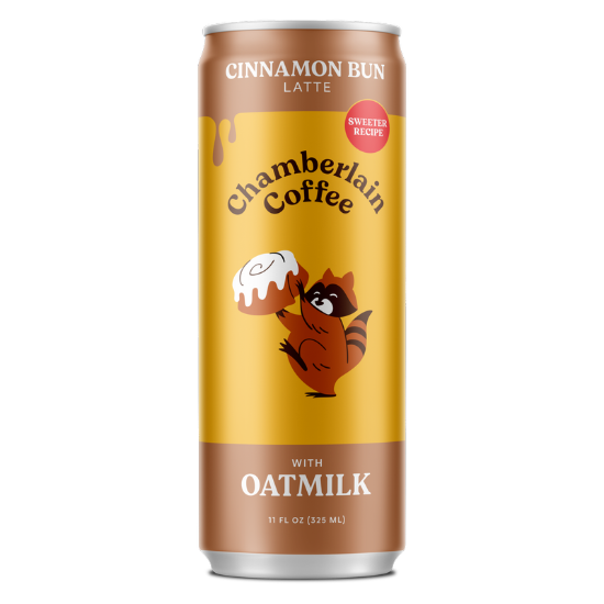 Picture of Chamberlain Oatmilk Cinnamon Bun Latte 11oz Can
