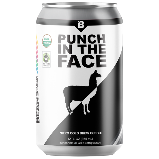 Picture of Punch in the Face Cold Brew Coffee 12oz Can