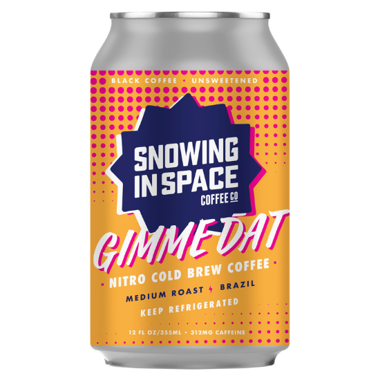 Picture of Snowing in Space Gimme Dat Nitro Cold Brew Coffee 12oz Can