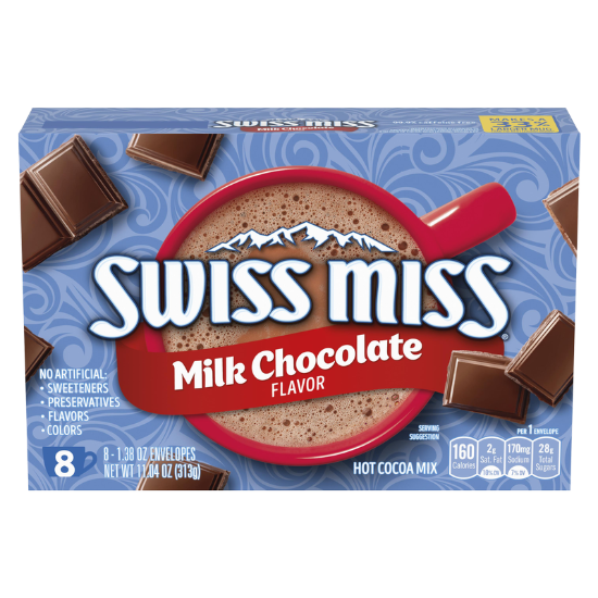 Picture of Swiss Miss Hot Cocoa Milk Chocolate Mix 8ct