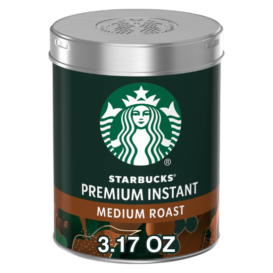 Picture of Starbucks Premium Instant Medium Roast 3.17oz Can