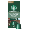 Picture of Nespresso Starbucks Pike Place Roast Capsules 10ct 1.86oz Capsules