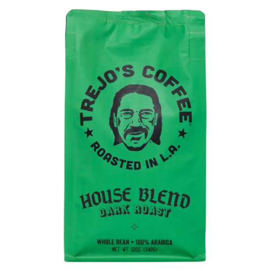 Picture of Trejo's Coffee Dark Roast Whole Bean Coffee, 12 oz