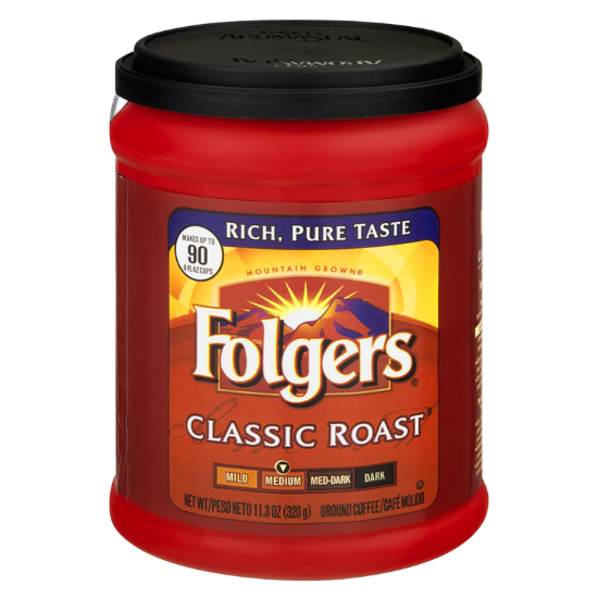 Picture of Folgers Classic Roast Coffee 11.3oz