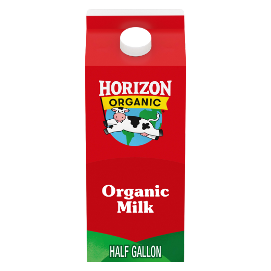 Picture of Horizon Organic Whole Vitamin D Milk - 1/2 Gallon
