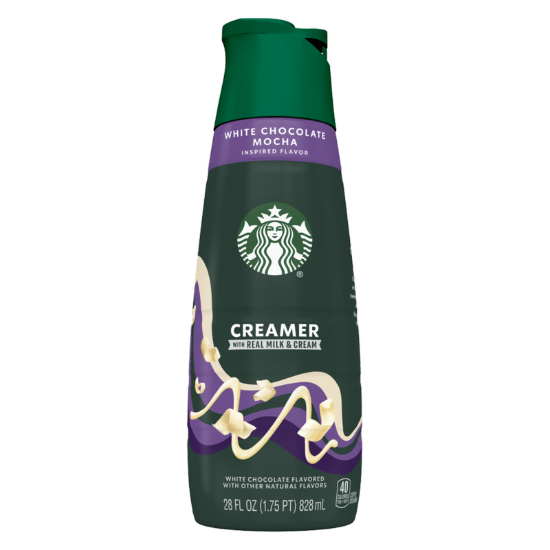 Picture of Starbucks White Chocolate Mocha Creamer 28oz Btl