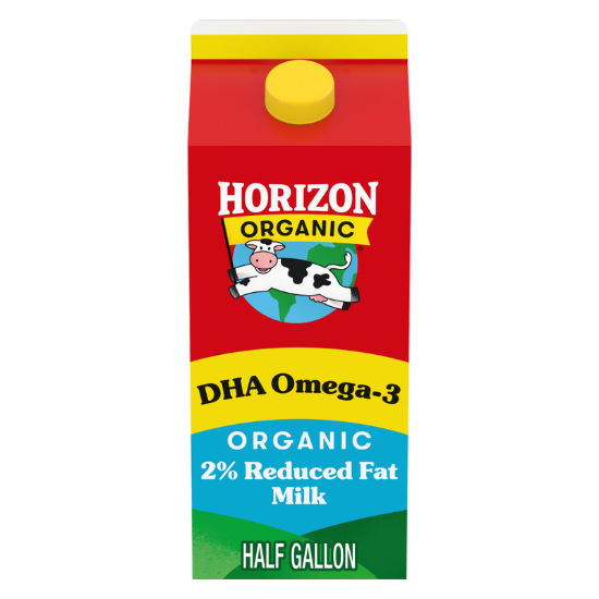Picture of Horizon Organic 2% Reduced Fat Milk - 1/2 Gallon