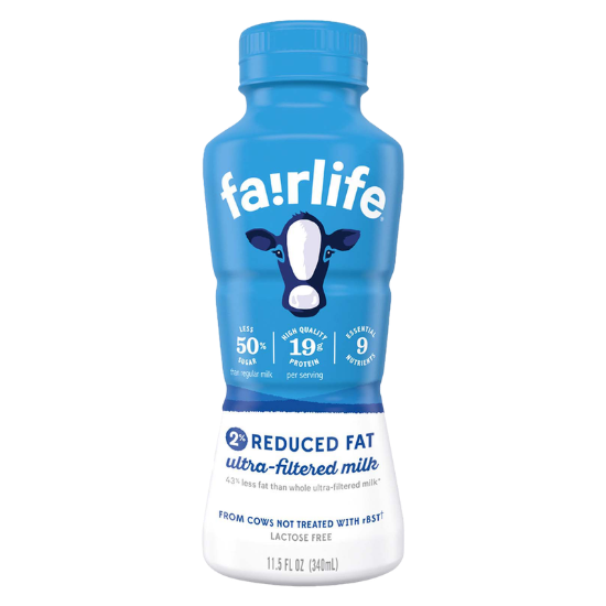 Picture of Fairlife 2% Reduced Fat Milk 11.5oz Btl