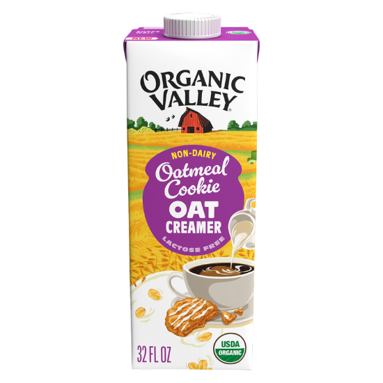 Picture of Organic Valley Oatmeal Cookie Oat Coffee Creamer 32oz