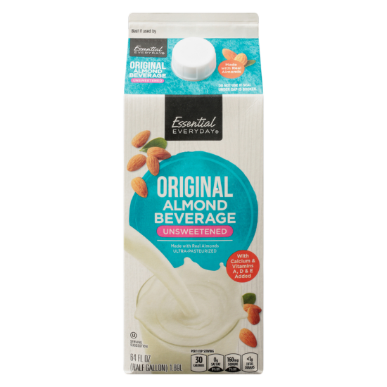 Picture of Essential Everyday Original Unsweetened Almond Beverage 64oz Btl