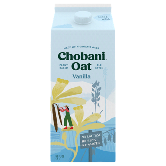 Picture of Chobani Oat Milk Vanilla 52oz Ctn