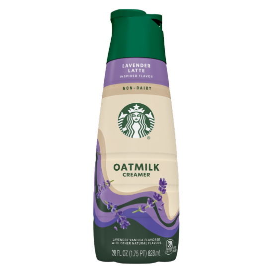 Picture of Starbucks Lavender Oat Milk Creamer 28oz Btl