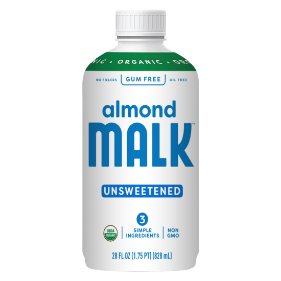 Picture of MALK Unsweetened Almond 28oz Btl
