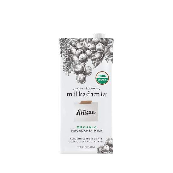 Picture of Milkadamia Organic Artisan Macadamia Milk 32oz Carton