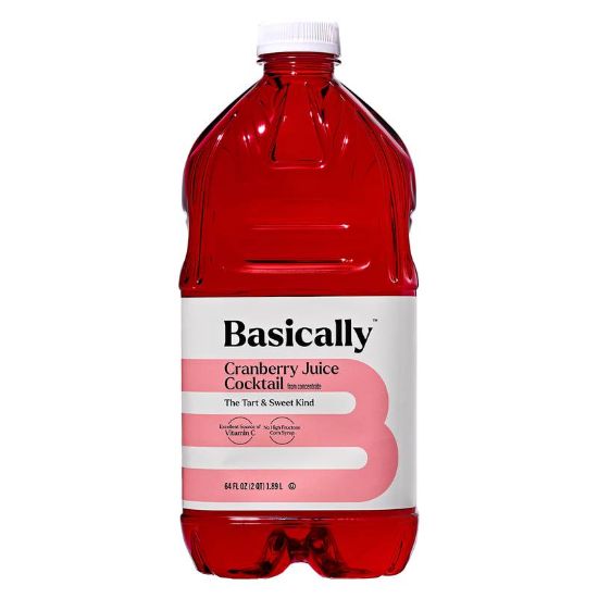 Picture of Basically Cranberry Juice Cocktail 64oz.