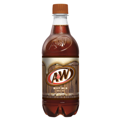 Picture of A&W Root Beer 20oz Btl