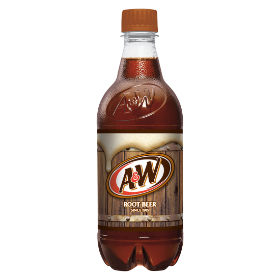 Picture of A&W Root Beer 20oz Btl