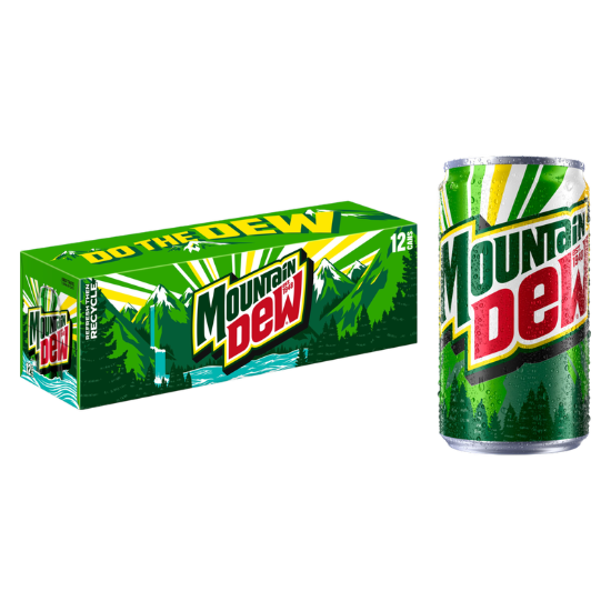 Picture of Mountain Dew 12pk 12oz Can