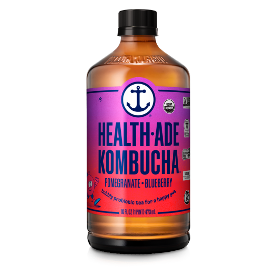 Picture of Health-Ade Pomegranate Blueberry Kombucha 16oz Btl