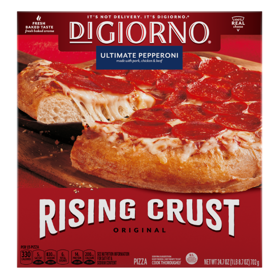 Picture of DiGiorno Rising Crust Pepperoni Pizza, 24.7oz.