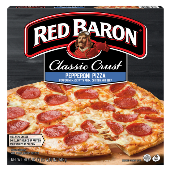 Picture of Red Baron Frozen Classic Crust Pepperoni Pizza 14in 20.6oz
