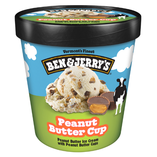 Picture of Ben & Jerry's Peanut Butter Cup Ice Cream Pint
