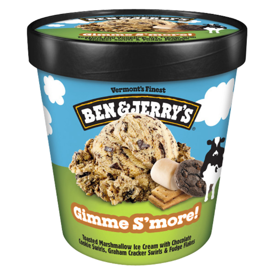 Picture of Ben & Jerry's Gimme S'More Ice Cream Pint