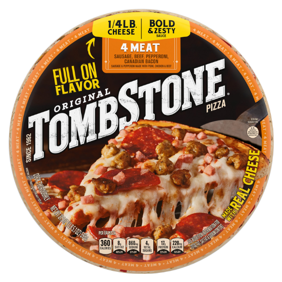 Picture of Tombstone Four Meat Pizza, 21.1oz