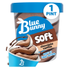 Picture of Blue Bunny Soft Chocolate Vanilla Frozen Dessert, 16 fl oz Pint
