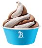 Picture of Blue Bunny Soft Chocolate Cookies and Cream Swirl Iced Frozen Dessert, 16 fl oz Pint
