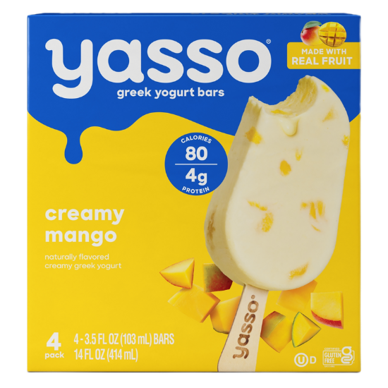 Picture of Yasso Creamy Mango Bars 4ct